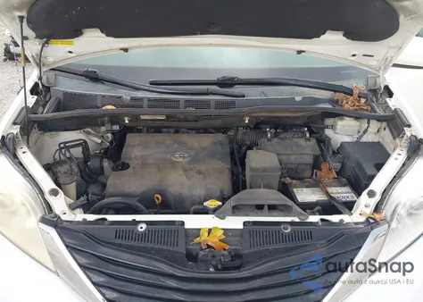 2011 Toyota Sienna Le V6 from USA, damaged, VIN 5TDKK3DC7BS160031